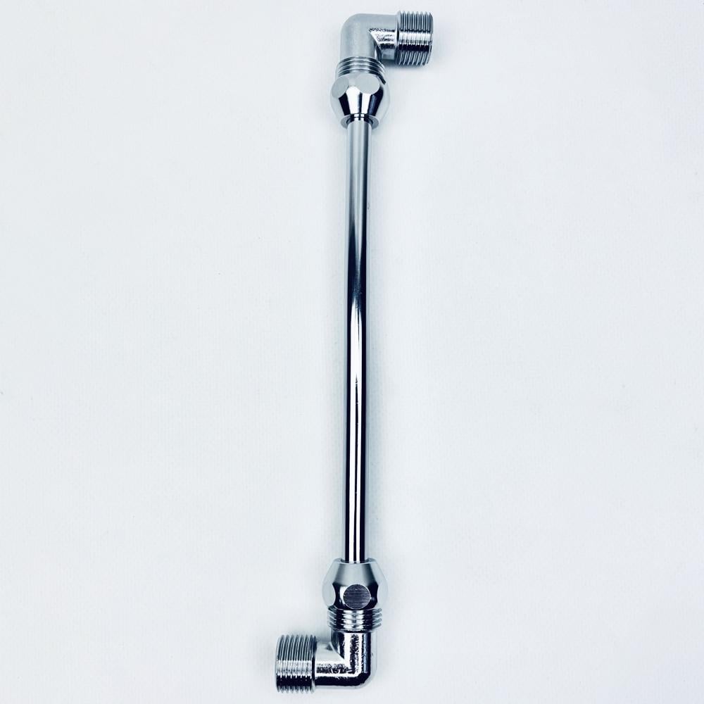 Підводка гнучка Flexy S-подібна мідна ЗЗ 10 см 1/2" d 10 мм Хром (24768006) - фото 4 Підводка гнучка Flexy S-подібна мідна ЗЗ 10 см 1/2" d 10 мм Хром (24768006) - фото 4