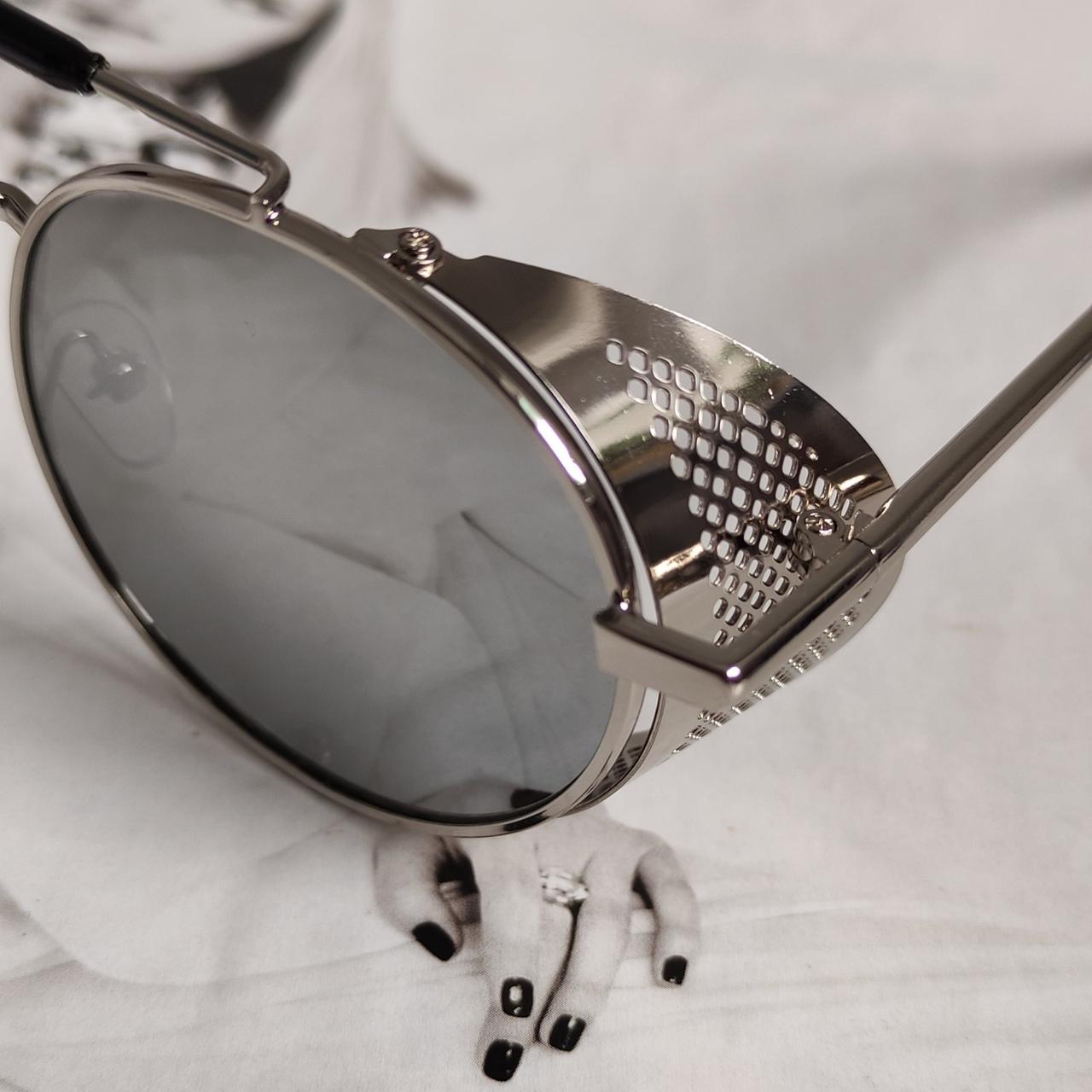 Очки со складными шорами Серебряный (6633-2) - фото 2 Очки со складными шорами Серебряный (6633-2) - фото 2