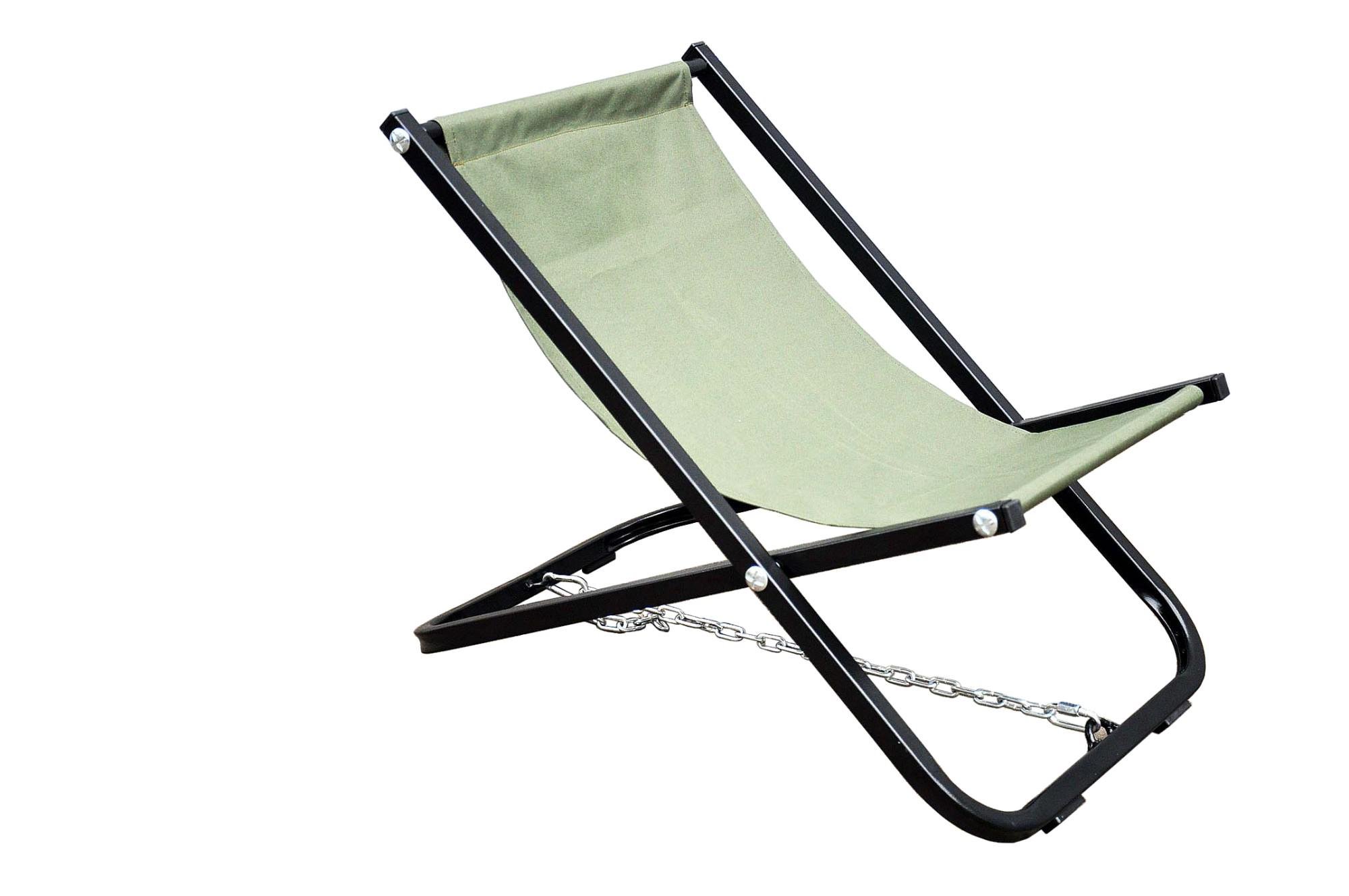 Кресло туристическое туристическое Kompred OL020 складное Черный (4571995)