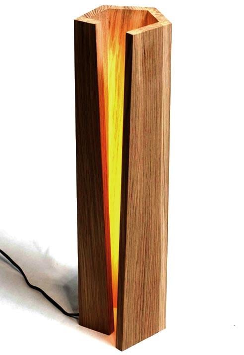 Светильник напольный из дерева Дорадо Сиена (НПС-000505)