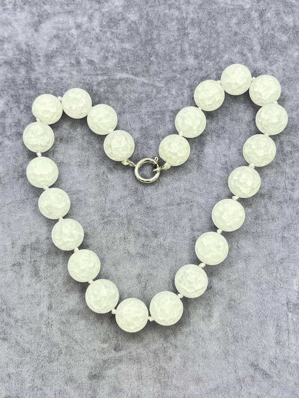 Бусы кварц 42 см Разноцветный (10151)