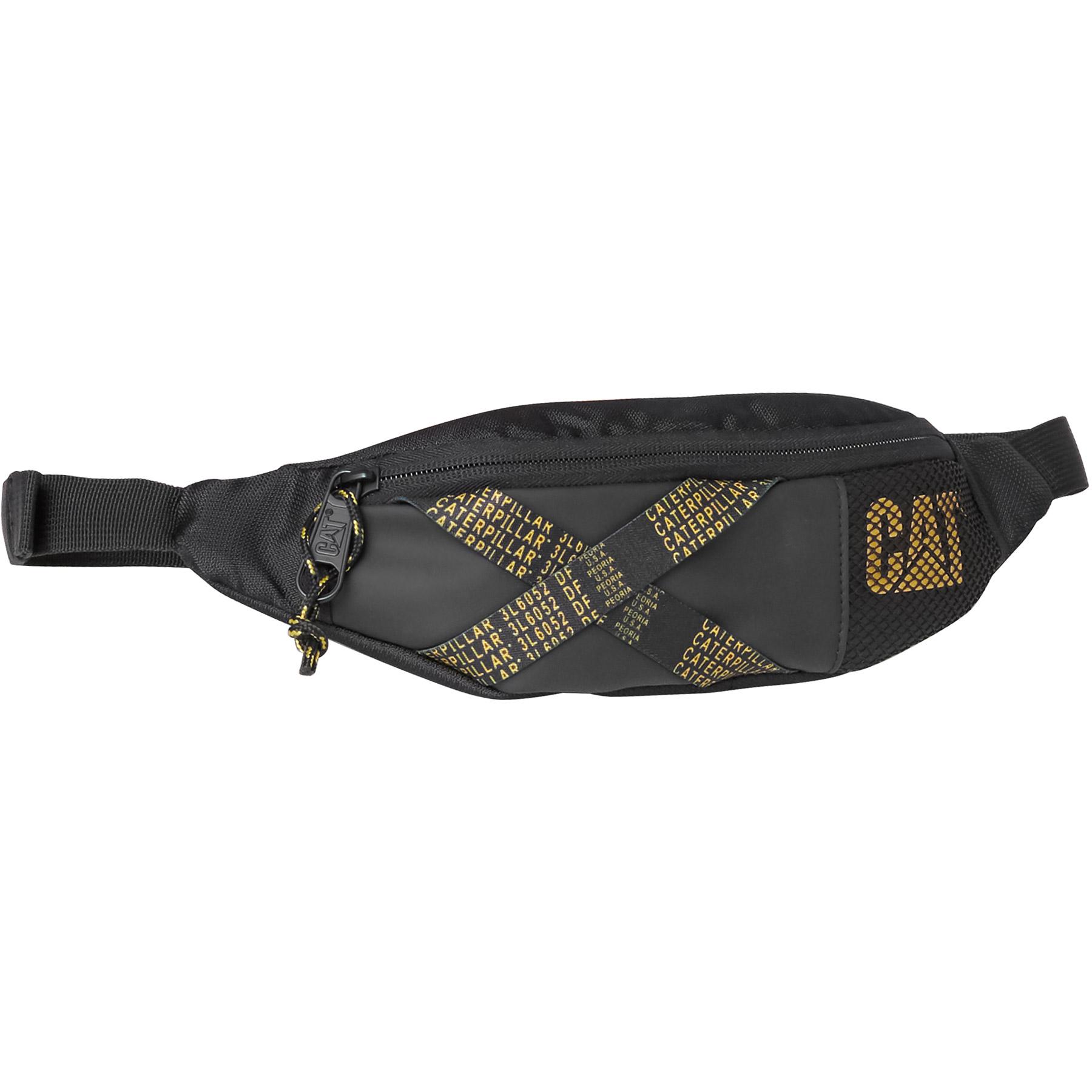 Сумка поясная Caterpillar Signature 84051 7х30,5х7 см Черный (84051-01)