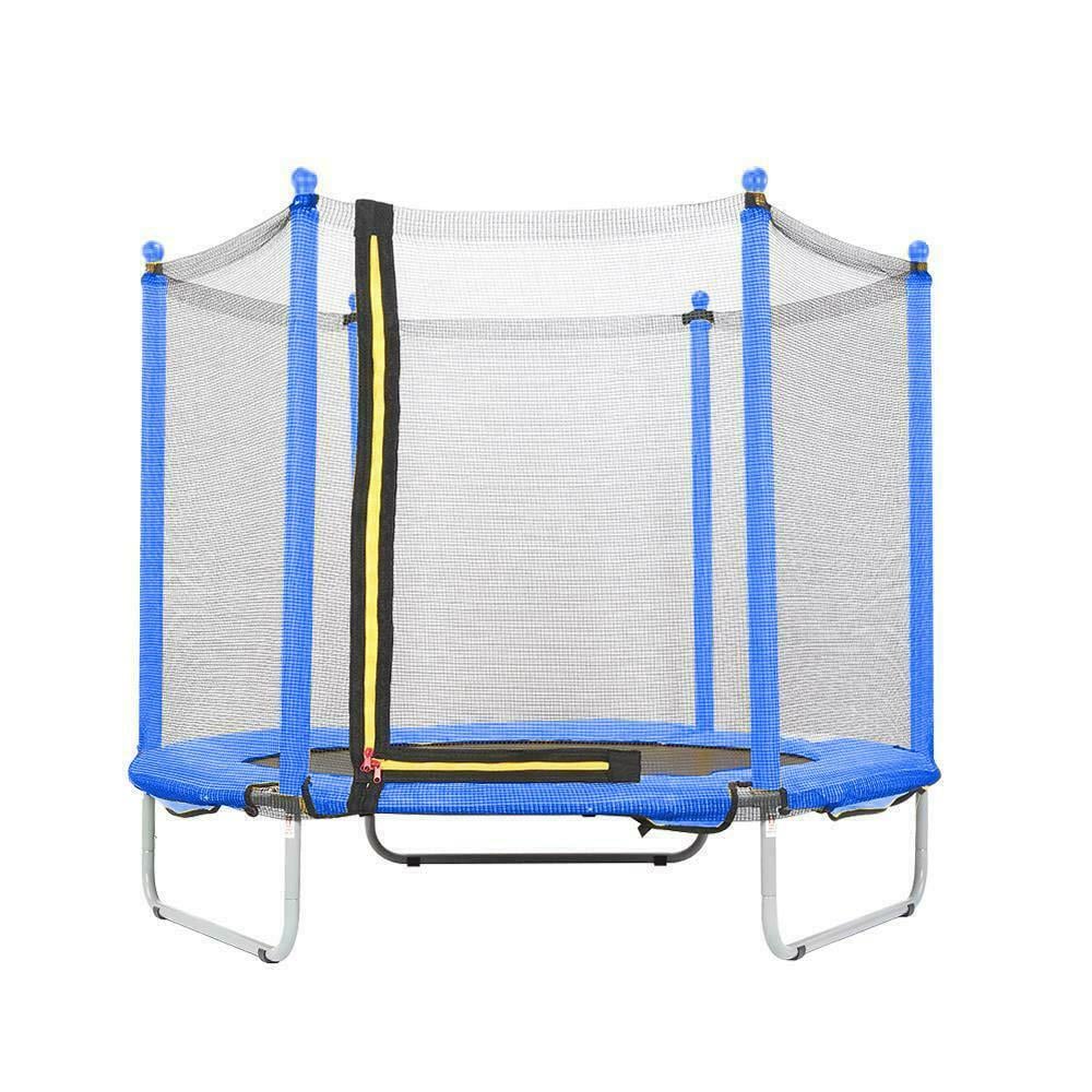 Батут Just Fun 152см Blue - фото 1