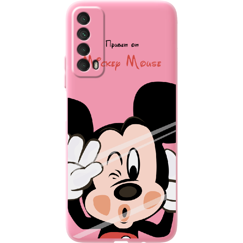Чехол Boxface Huawei P Smart 2021 Mister M Розовый силикон (41133-cc58-41821)