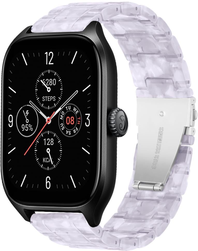 Ремешок из Cмолы Resin для Amazfit GTS 4/Mini Pearl (29563-6C)