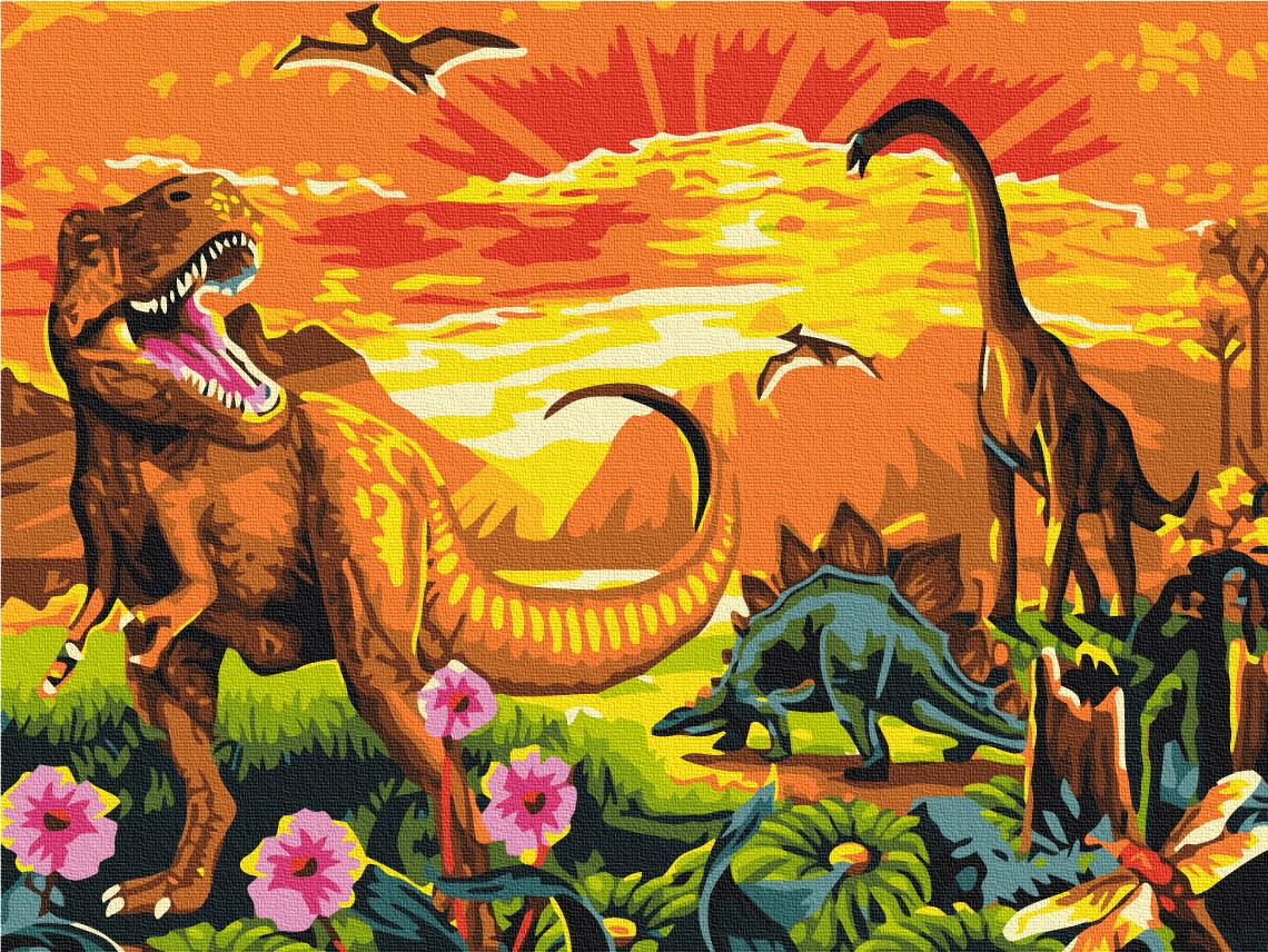 Картина по номерам Brushme Мир прошлого 30x40 см (RBS52257)