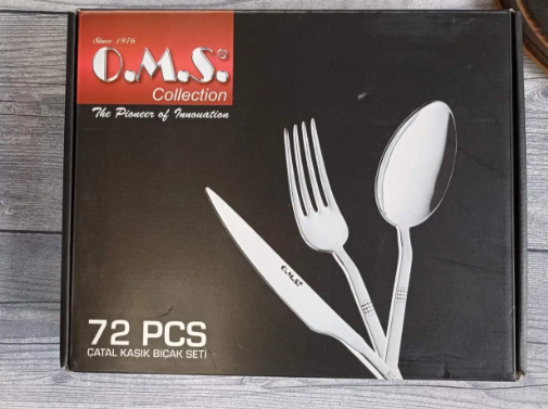 Столовый набор OMS Orchidea 72 предмета (4112-72) - фото 2