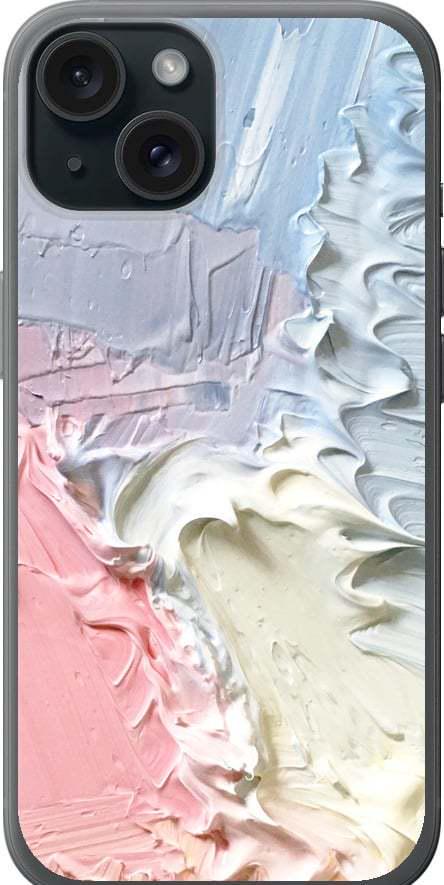 Чехол на iPhone 15 Пастель v1 (3981u-3075-42517)