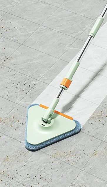 Сменная насадка для швабры Homettler CW004 треугольная (CW004-triangle-plate-green) - фото 3
