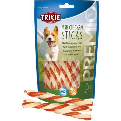Ласощі Trixie Premio Fish Chicken Sticks для собак з куркою та рибою 80 г - фото 3 Ласощі Trixie Premio Fish Chicken Sticks для собак з куркою та рибою 80 г - фото 3