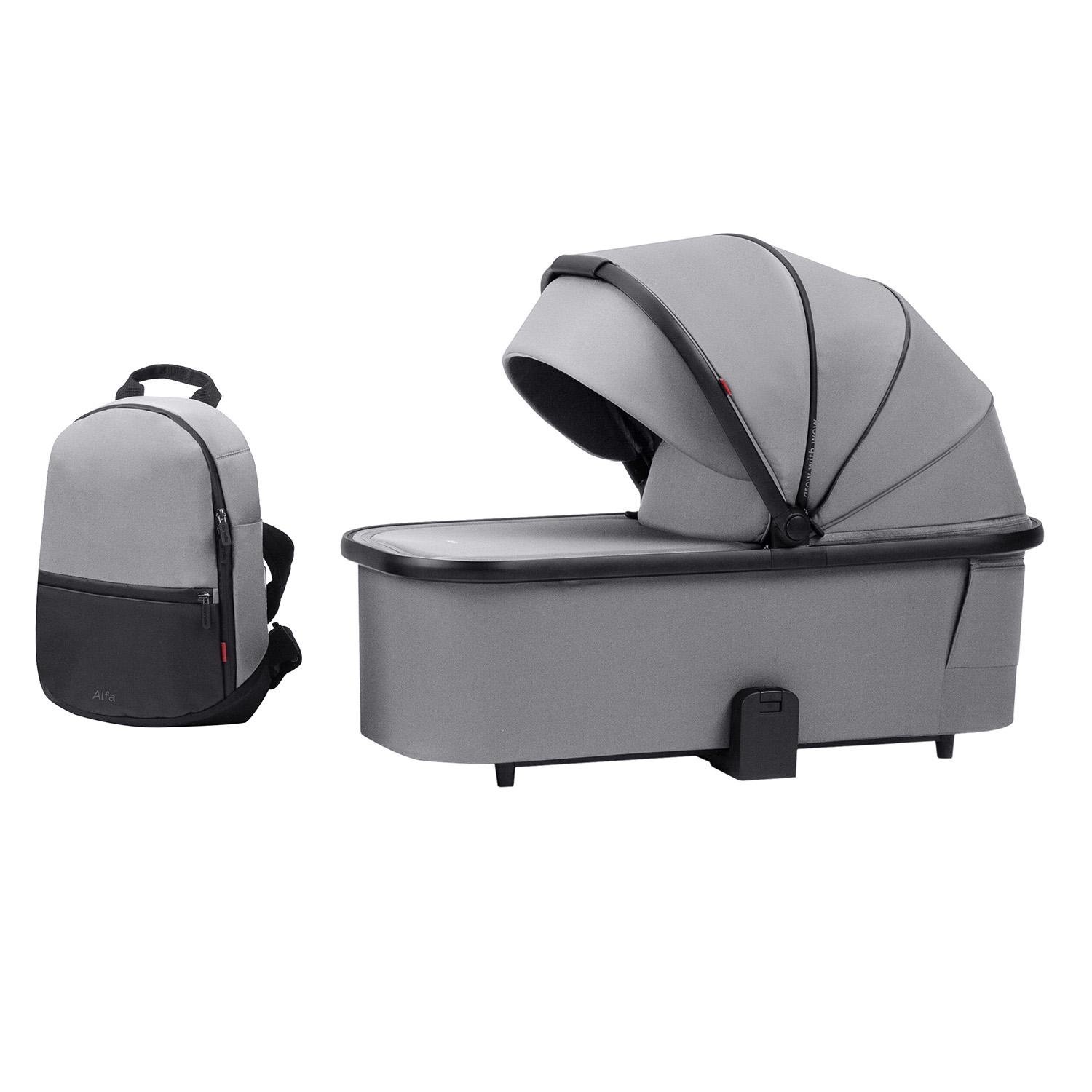 Люлька CARRELLO Alfa CRL-6507 Feather Grey (14984712)