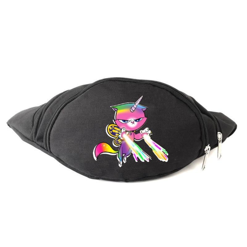 Поясная сумка-бананка Cappuchino toys Rainbow Butterfly Unicorn (1423850740)