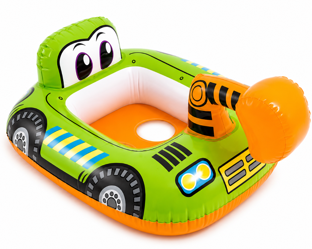 Пліт дитячий надувний Intex Excavator 59586 73х58 см до 15 кг (zavg00041) Пліт дитячий надувний Intex Excavator 59586 73х58 см до 15 кг (zavg00041)