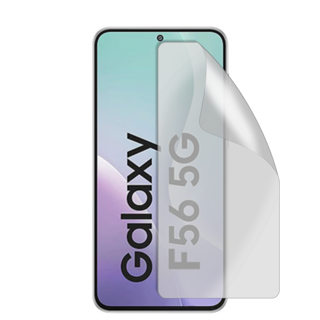 Защитная гидрогелевая глянцевая пленка Антишпигун на экран смартфона Samsung Galaxy F56 (HF-AC02SNG-001-168)