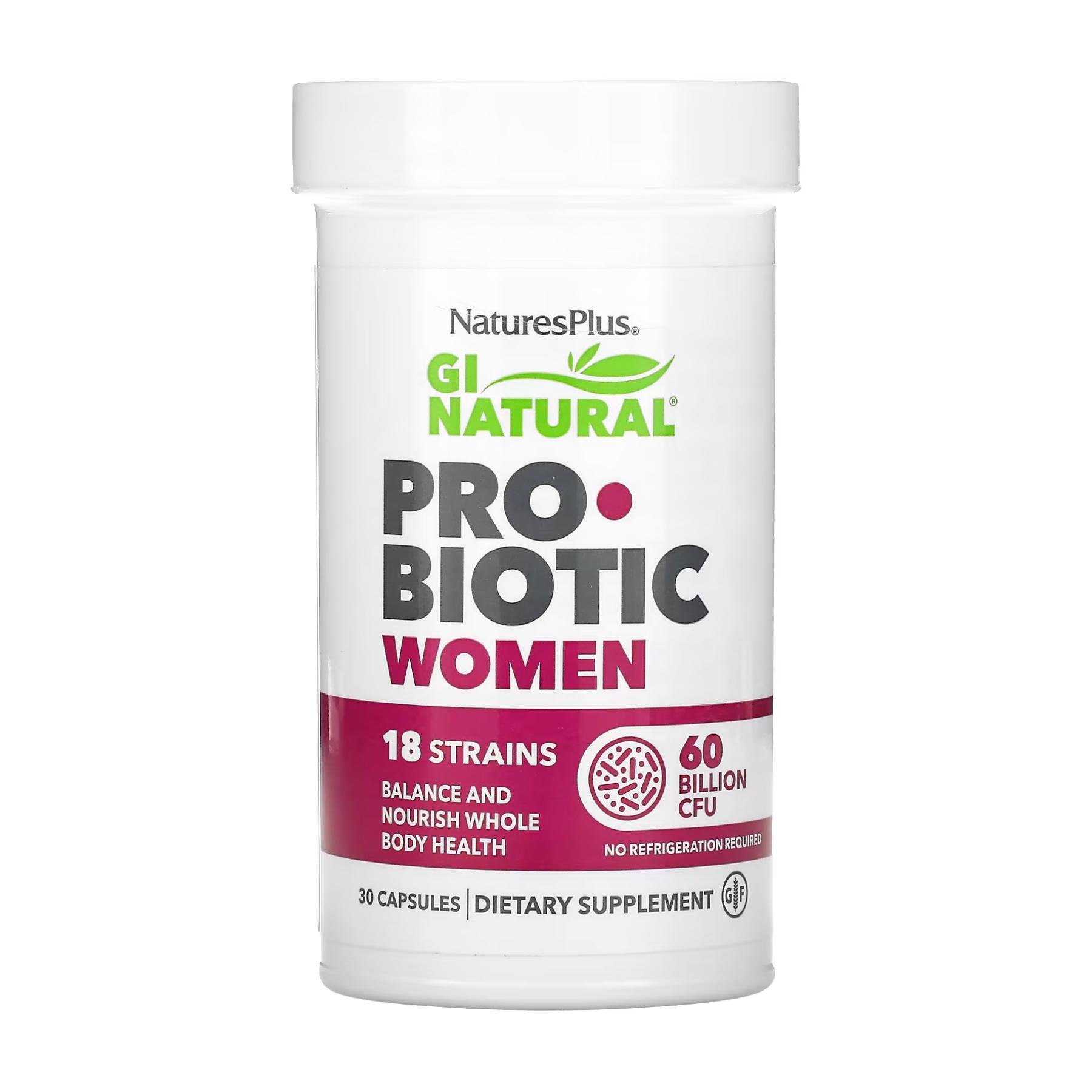 Натуральна добавка Gi Natural Probiotic Women 30 caps (2023-10-2373)