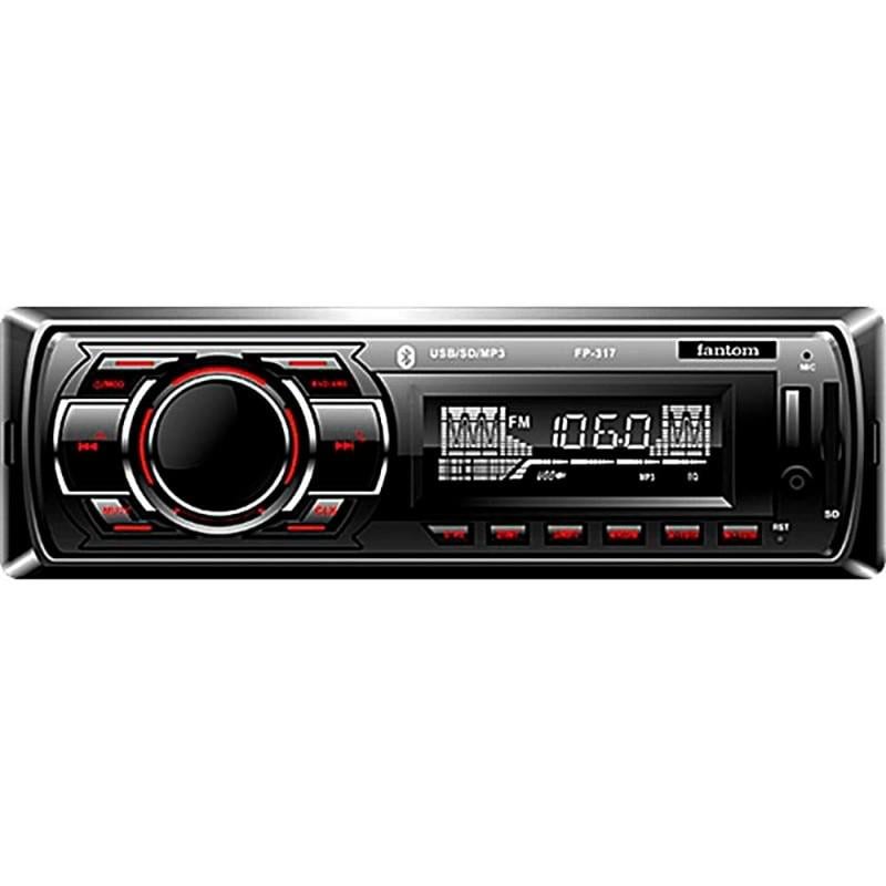 Авто магнитола FANTOM FP-317 Black/Red USB/SD (44152)