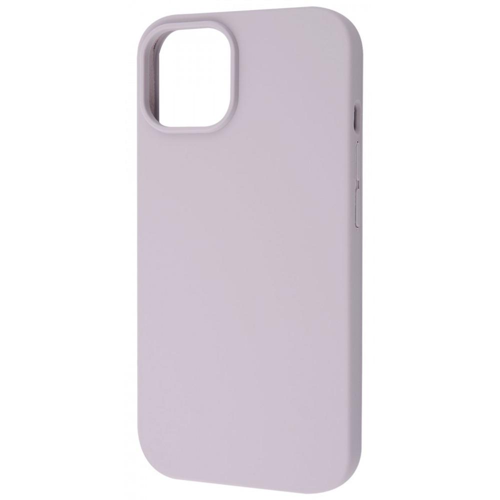 Чехол-накладка для телефона WAVE Full Silicone Cover iPhone 14 Light gray