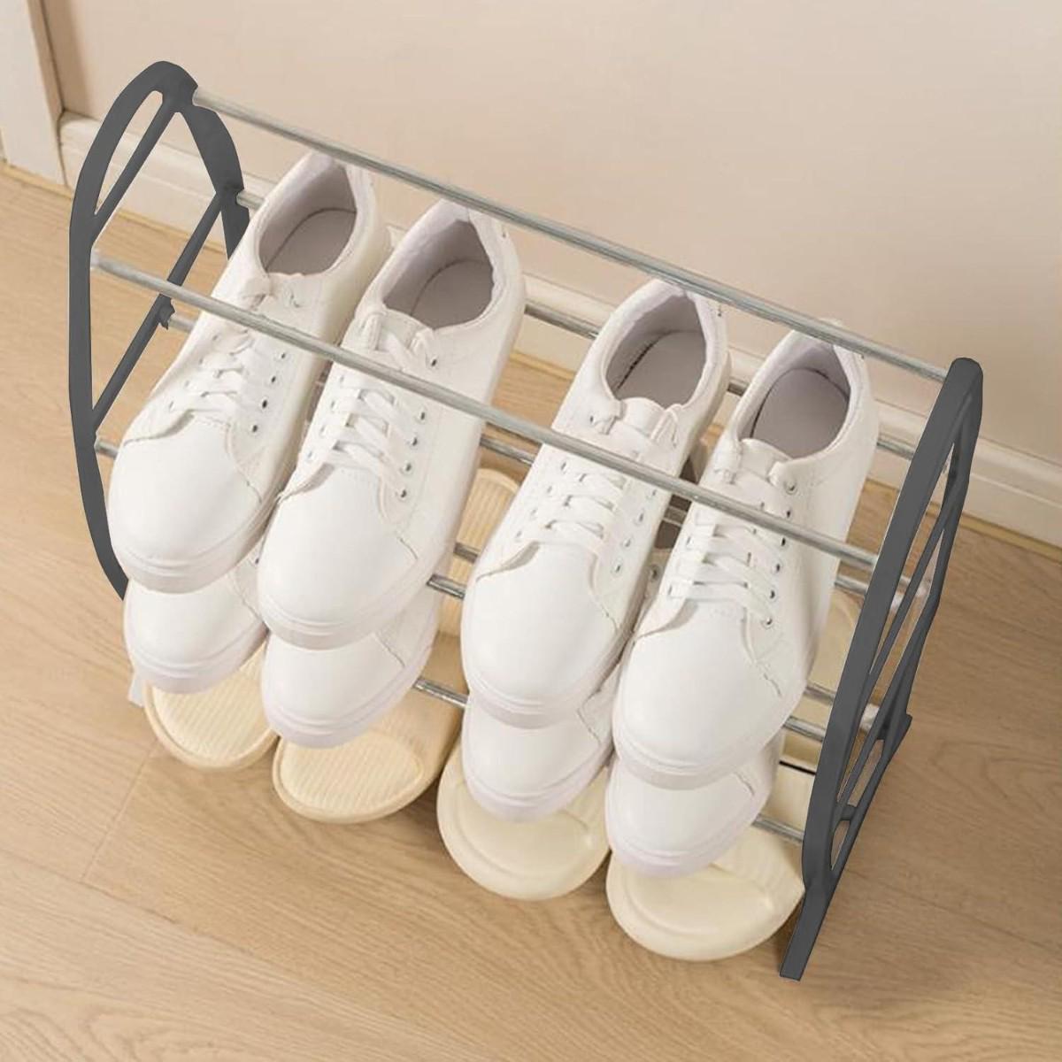 Полиця для взуття Shoe Rack 4 полиці 47х20х53 см (R97337) - фото 3