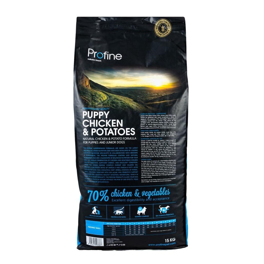Корм сухой для щенков Profine Puppy 15 кг (1789920079) - фото 3