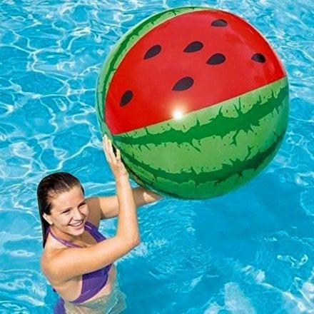 Надувной мяч Intex 58071 Арбуз для игр на пляже из винила 107 см (24064563) - фото 3 Надувной мяч Intex 58071 Арбуз для игр на пляже из винила 107 см (24064563) - фото 3