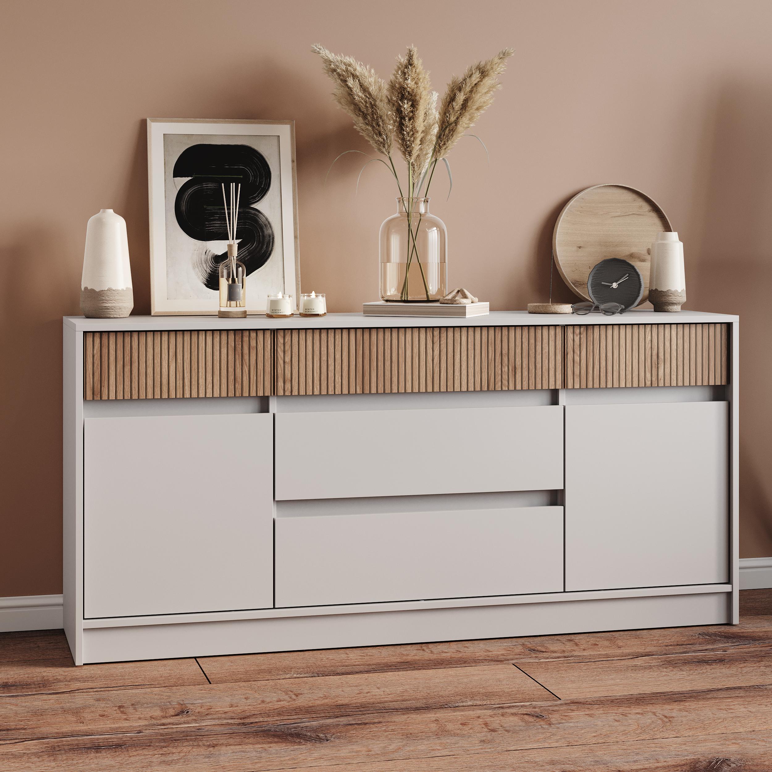 Комод Еверест Стайл-1600 Кашемир/Канелла (205390) Комод Еверест Стайл-1600 Кашемир/Канелла (205390)