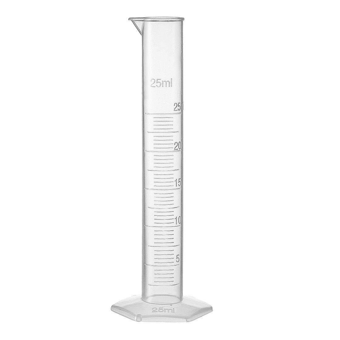 Цилиндр мерный пластиковый градуированный с носиком 25 мл