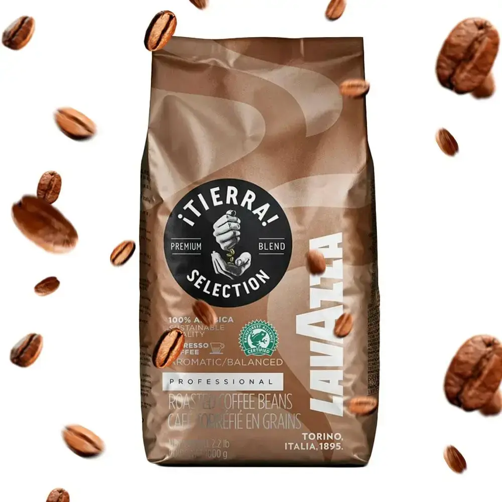 Кава в зернах Lavazza Tierra арабіка 1 кг (28099377) - фото 4 Кава в зернах Lavazza Tierra арабіка 1 кг (28099377) - фото 4
