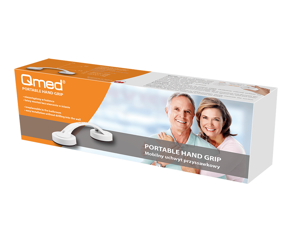 Поручень пристенный на присосках Qmed Portable Hand Grip - фото 3 Поручень пристенный на присосках Qmed Portable Hand Grip - фото 3