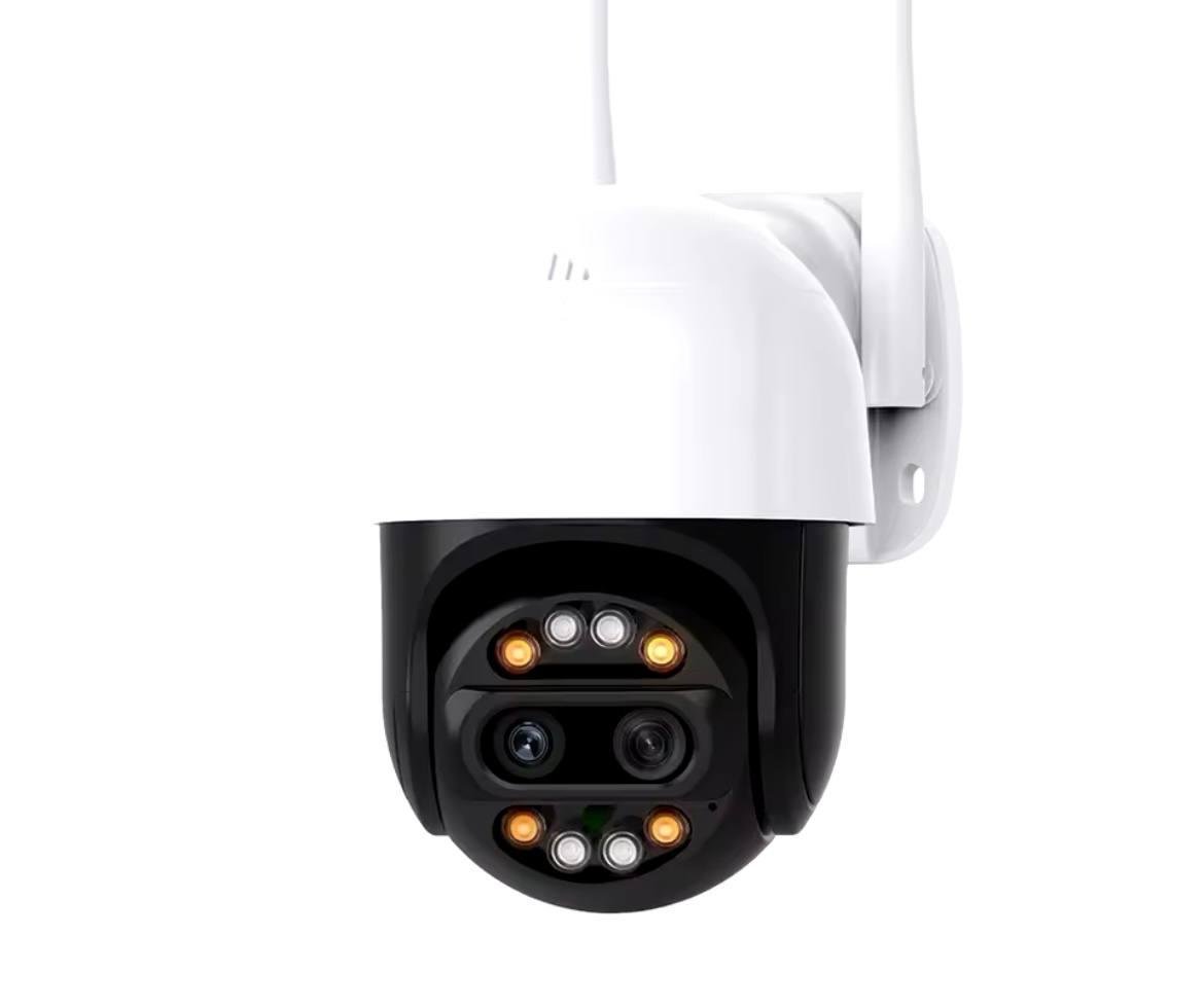 Камера відеоспостереження UKC вулична IP Wi-Fi PTZ ICsee поворотна 4MP дві лінзи (2399098791) Камера відеоспостереження UKC вулична IP Wi-Fi PTZ ICsee поворотна 4MP дві лінзи (2399098791)