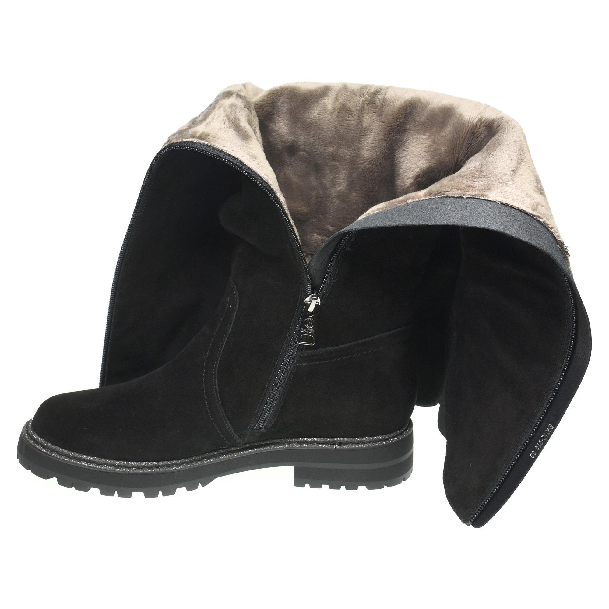 Ботфорти жіночі Baden р. 37 Чорний (013098-37) - фото 5 Ботфорти жіночі Baden р. 37 Чорний (013098-37) - фото 5