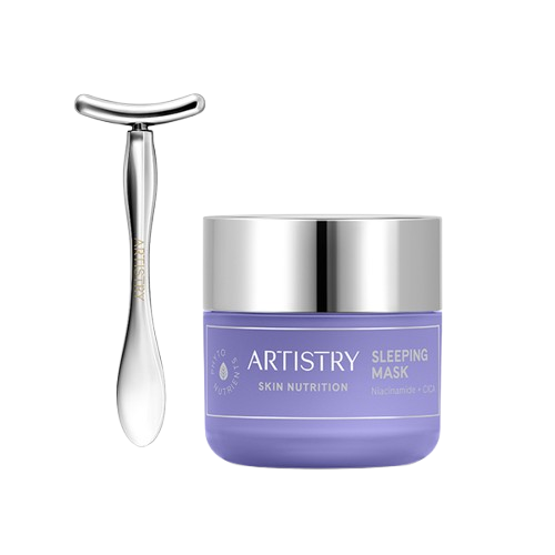Маска для лица ночная Artistry Skin Nutrition и T-образный массажный сток 80 мл (127108)