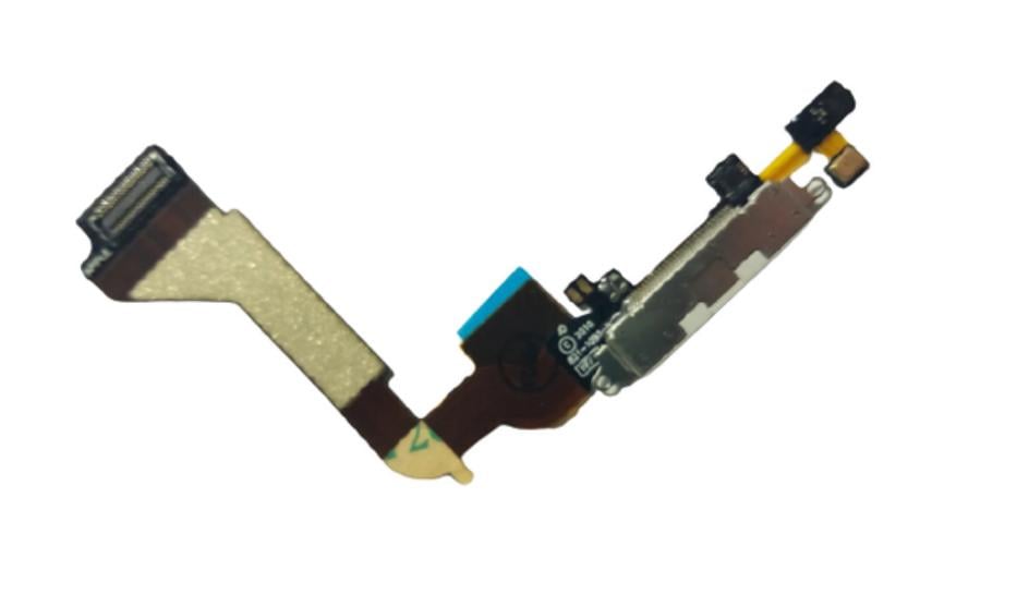 Шлейф Flat Cable основной зарядки для Iphone 4G Белый (000018974)