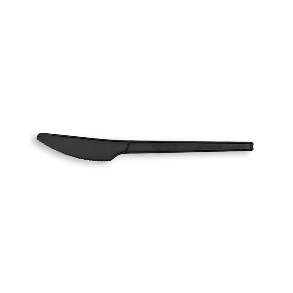 Нож одноразовый Vegware 165 мм Черный 50 шт (VW-KN6.5B)