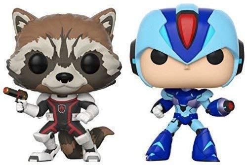 Набір фігурок Funko Pop Megaman Ікс 2-pack Rocket vs Megaman X Games Marvel vs Capcom (Games MC RM 2-pack)