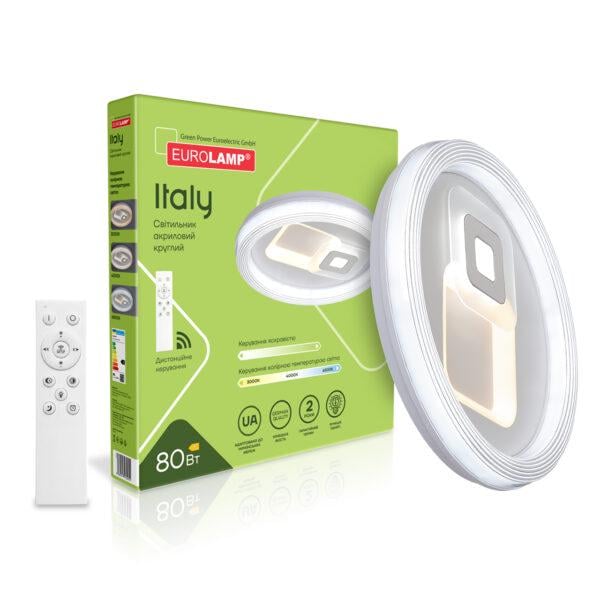 Светильник LED акриловый Eurolamp Italy M4 круглый 80W 3000-6500K (LED-ALR-80-M4)