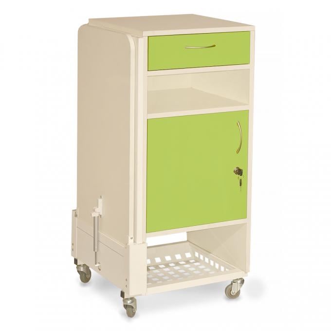 Тумба медицинская ОМЕГА ТП-1с прикроватная с откидным столиком