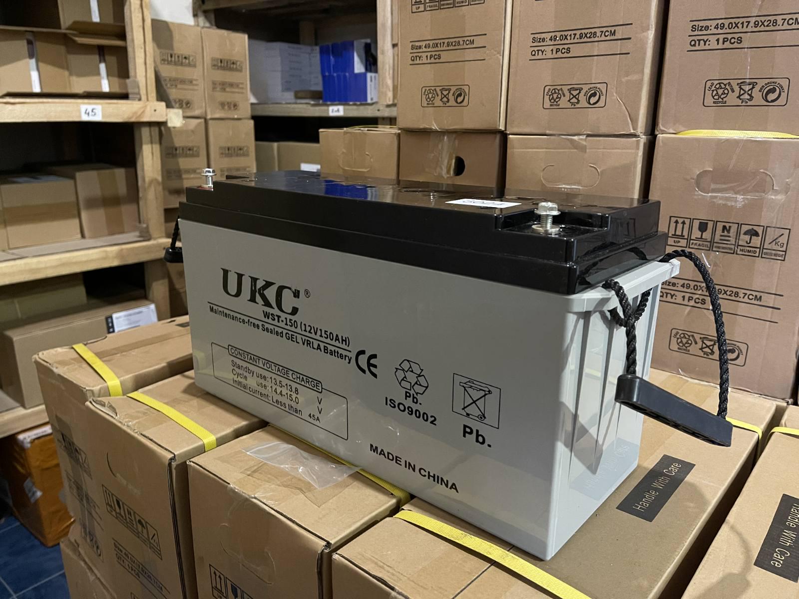 Аккумулятор гелевый UKC GEL Battery тяговой 150 Ah 12 V (11653307) - фото 3 Аккумулятор гелевый UKC GEL Battery тяговой 150 Ah 12 V (11653307) - фото 3