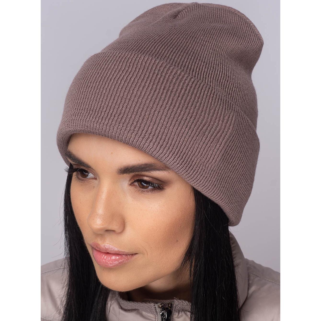 Шапка женская Leks Компас one size Капучино