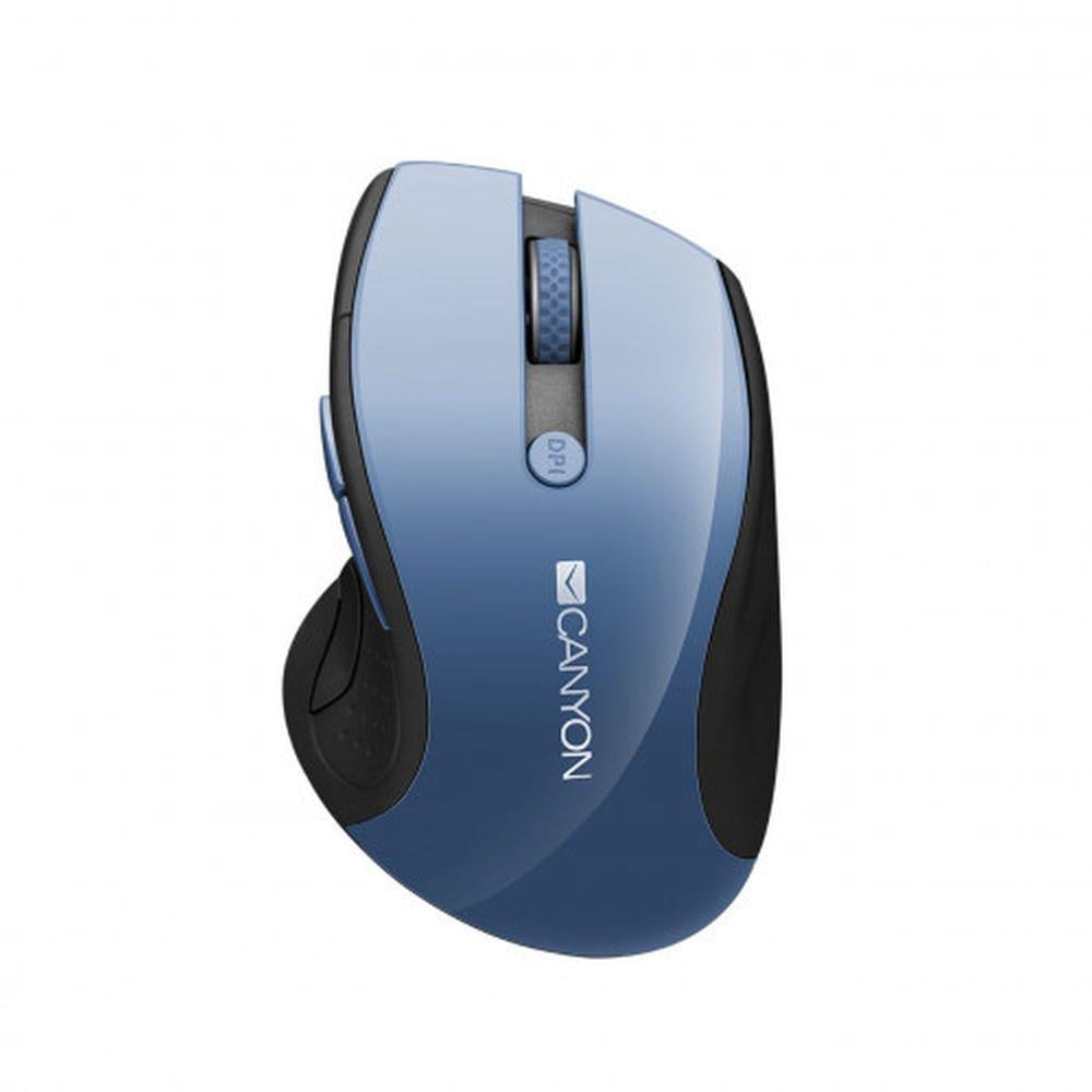 Мышь Canyon CNS-CMSW01BL USB 1600 dpi Blue (102319)