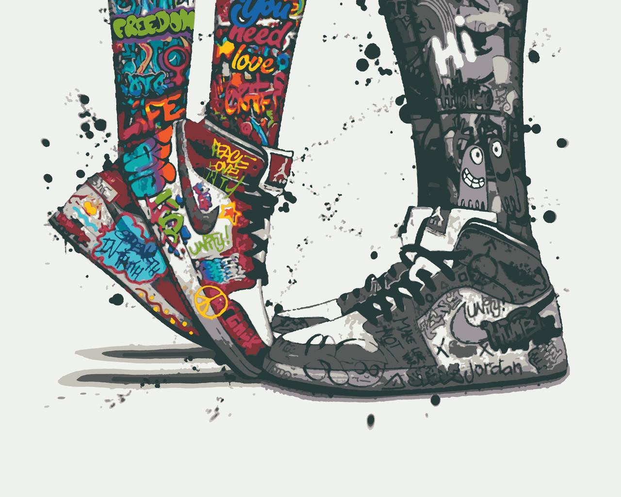 Картина по номерам Творческие 40x50 см (RB-0809)