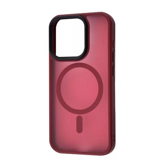 Чехол-накладка для телефона WAVE Matte Insane Case with Magnetic Ring - iPhone 15 Plus dark red (508350577)