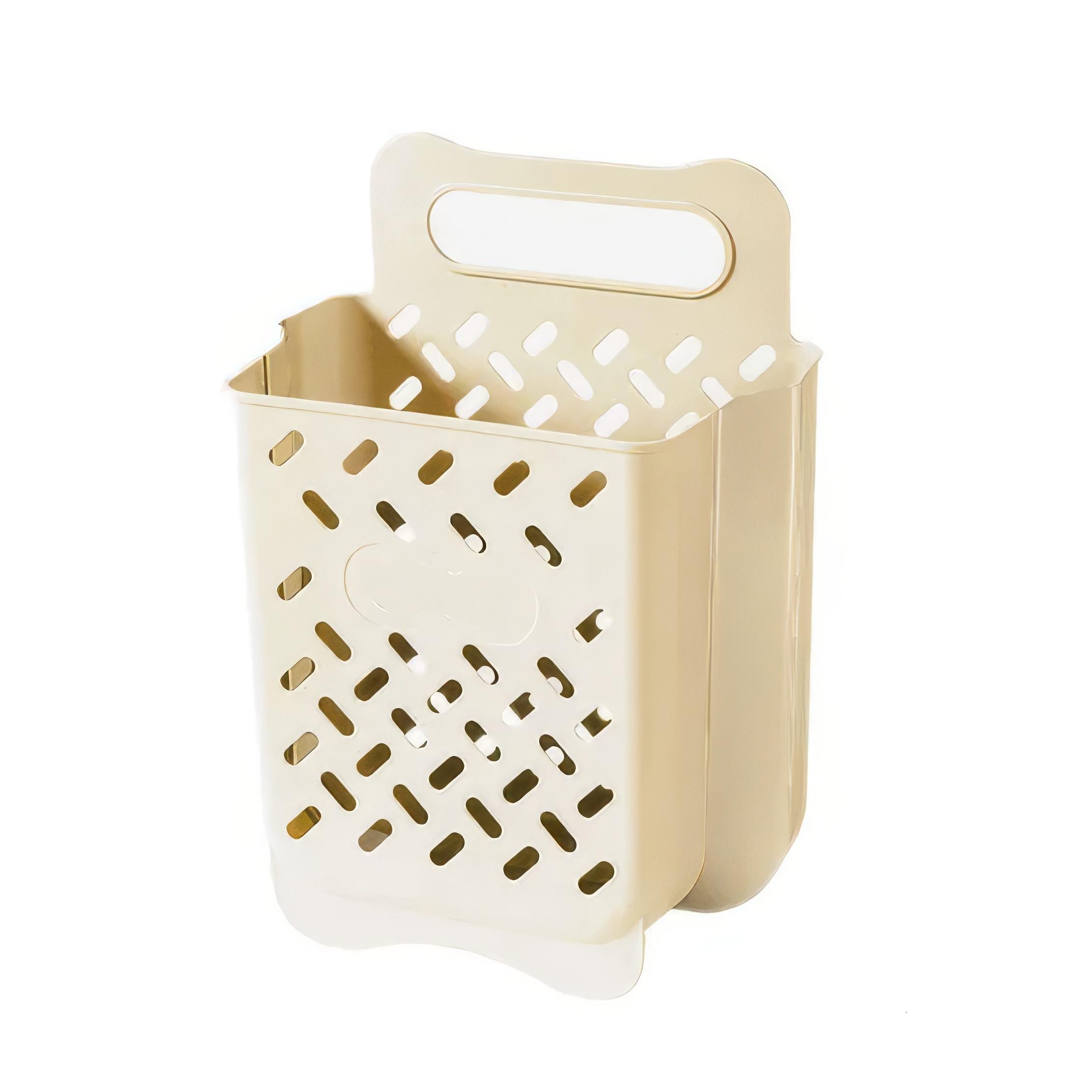 Кошик для білизни cкладаний настінний підвісний пластиковий сітчастий 28х18х38 см Кошик для білизни cкладаний настінний підвісний пластиковий сітчастий 28х18х38 см