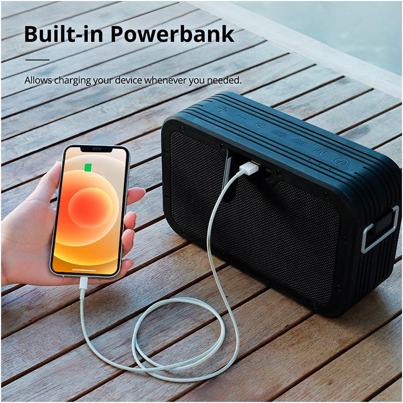 Портативная колонка Tronsmart Force Max TWS/EQ 80 Вт Black (29658304) - фото 8