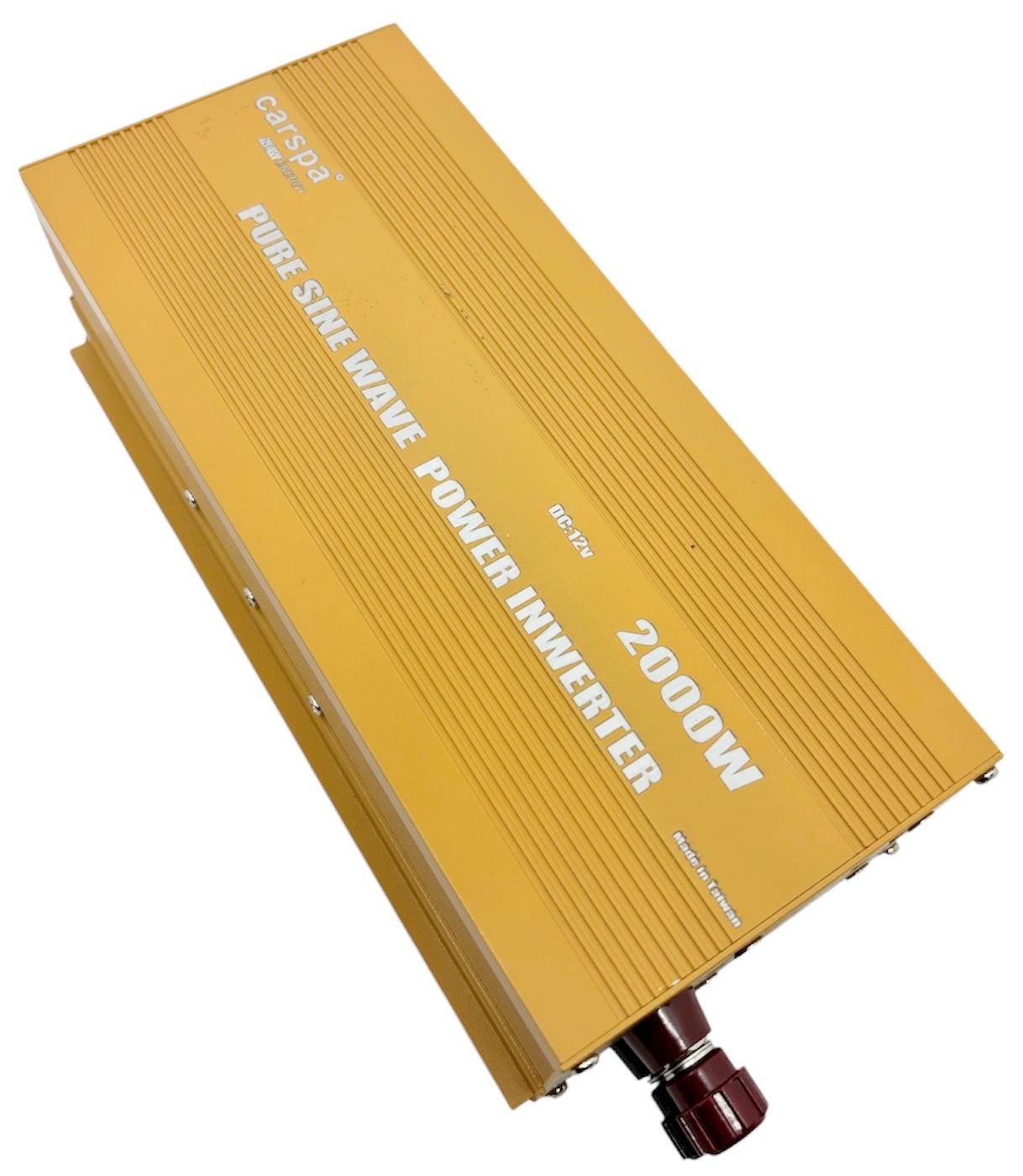 Інвертор чиста Carspa правильна синусоїда для котла 2000 W 12 V (30446394) - фото 5