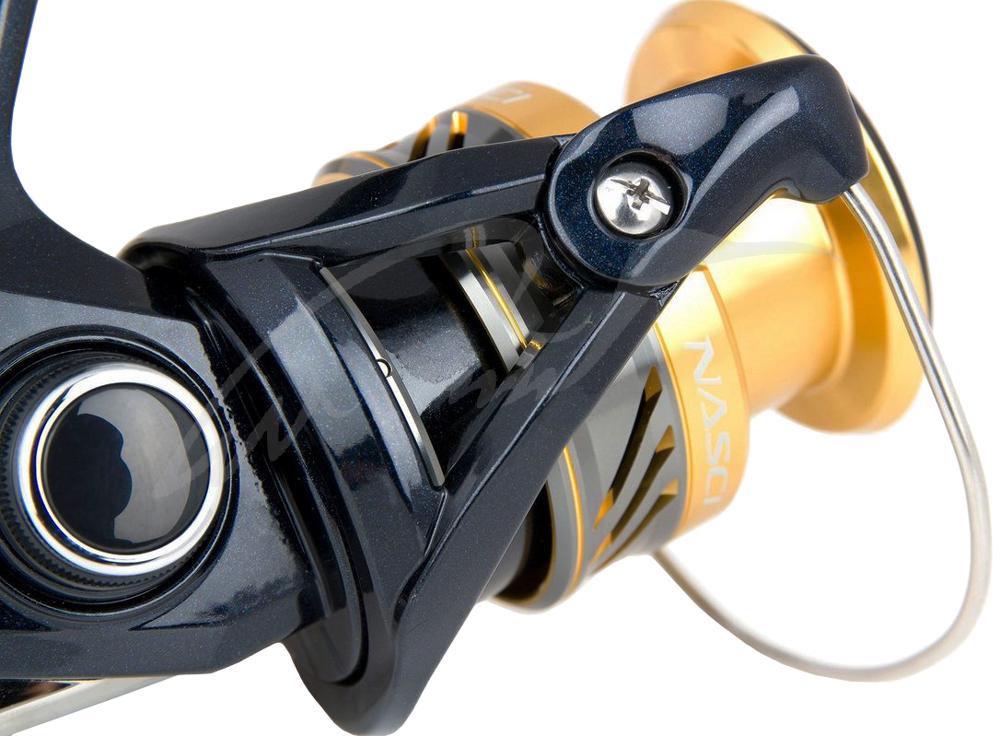 Катушка Shimano Nasci 2000S FB HG 4+1 6.0:1 (2266-70-96) - фото 3