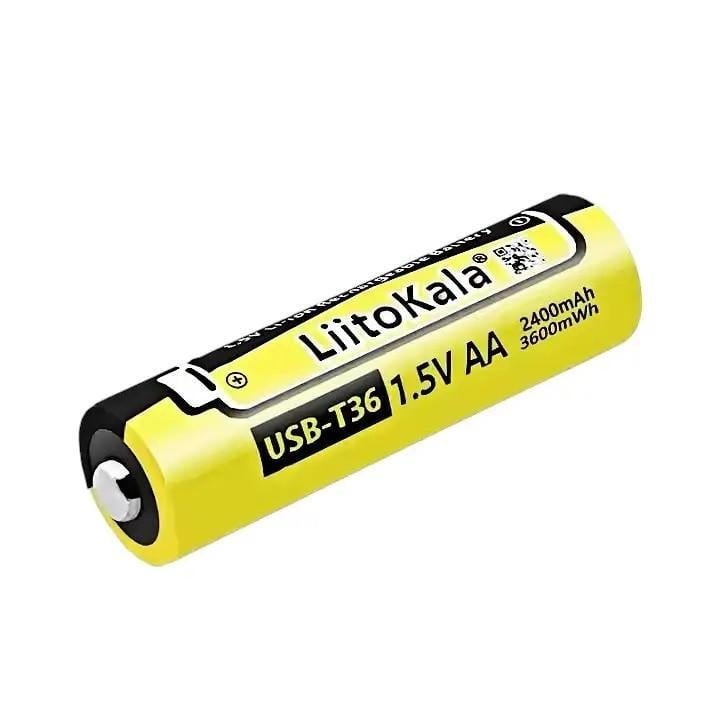 Акумулятор LiitoKala USB-T36 1.5V AA (2702925586)