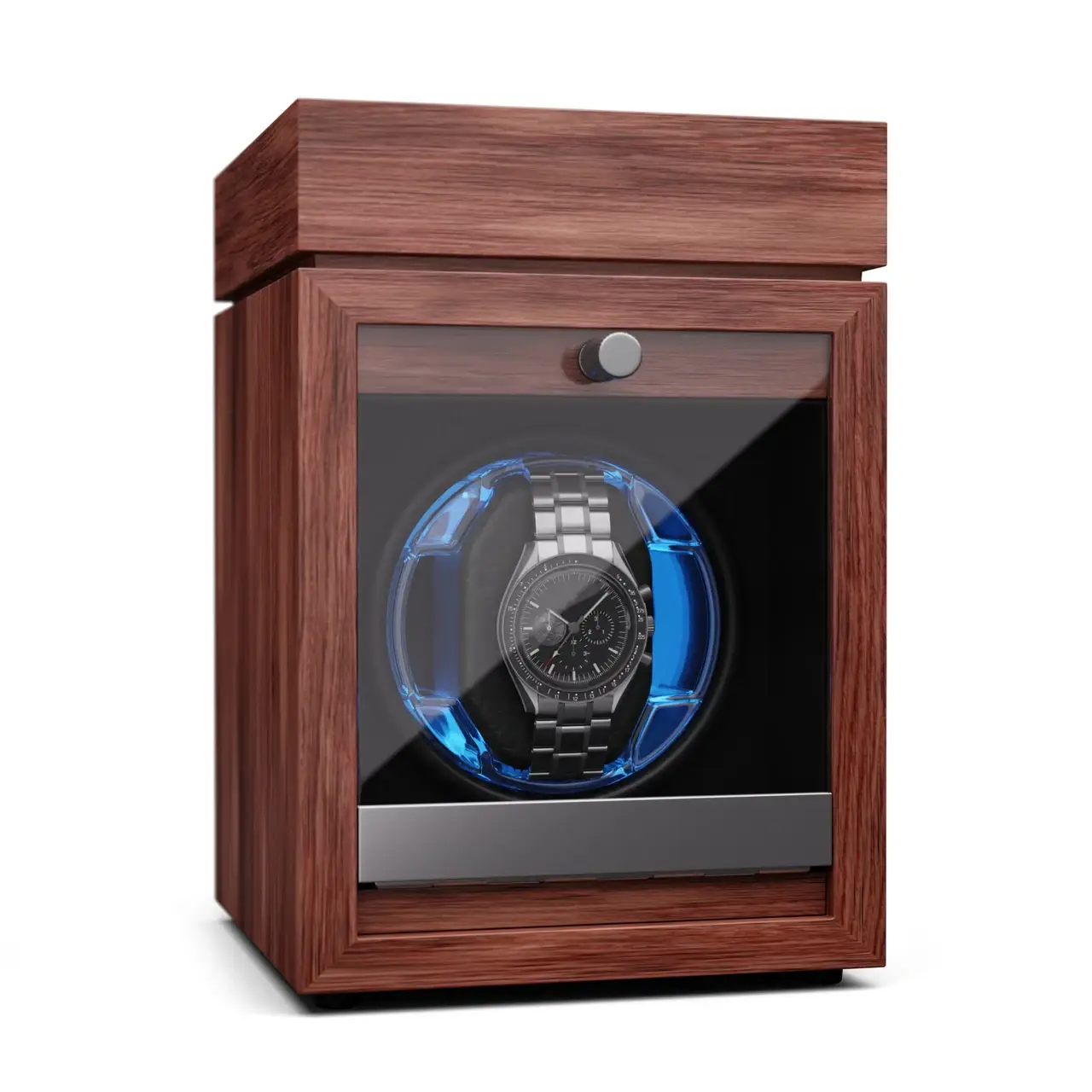 Шкатулка ротатор ротомат виндер Klarstein Brienz 1 для подзавода часов с отделом для украшений
