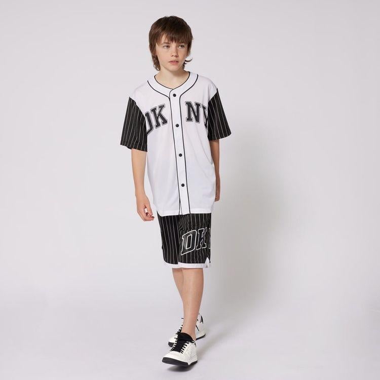 Футболка DKNY 62294 15-16 років 165 см Чорно-білий (2701234795)