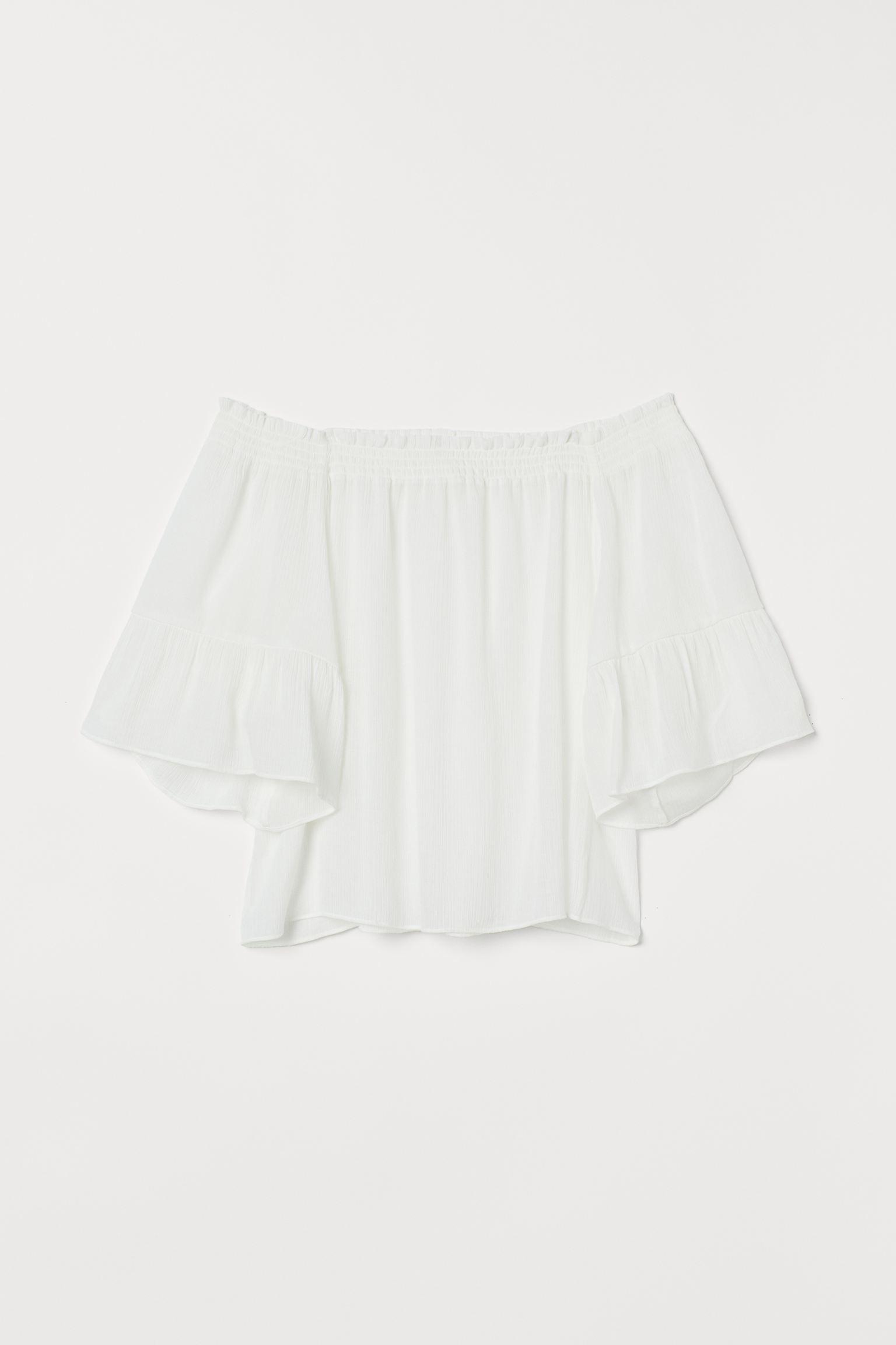 Блуза H&M р. 38 Белый (1703760970)