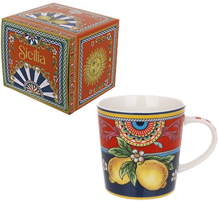 Кухоль порцеляновий Sicilia Ornamento 450 мл - фото 2